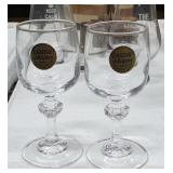 Crystal D' Arques Stem Cordial Glasses
