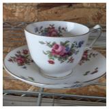 Hand Painted Cup & Saucer Set