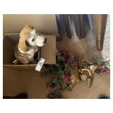 Dog Welcome Statue & Miscellaneous