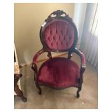 Kimball Victorian Style Parlor Arm Chair