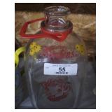 Borden's 1 Gallon Glass Milk Jar