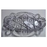 Pinwheel Pattern Vintage Candy Dish