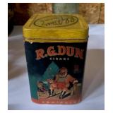 R.G. Dun Cigar Tin