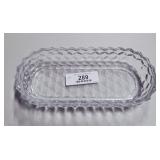 Large Oval Fostoria Dish