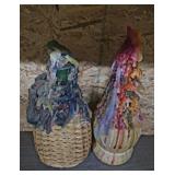 Large Basket Candles