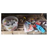 Vintage Toys & Golf Balls