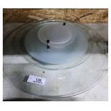 Vintage Tri-Level Glass Shade