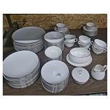 70 Piece Set of Noritake Ivory China