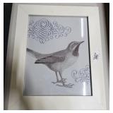 Framed Letterpressed Artwork