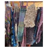 Lot of Ornate Scarves