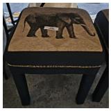 Elephant Footstool