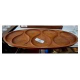 MCM Teak Wood Serving Tray