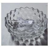 Fostoria American Cubist Divided Bowl