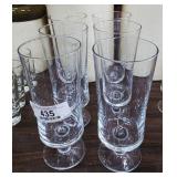 6 Piece Mikasa Stem Hi-Ball Glasses