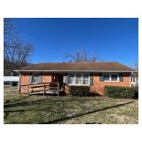 BRICK 3 BED, 1 BATH HOME w/ DETACHED GARAGE