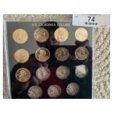 Nine U.S. Sacagawea Dollars