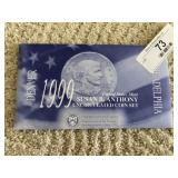 1999 Denver Mint Susan B. Anthony Coin Set