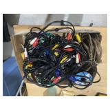 Flat of Cords, Cables & Wire