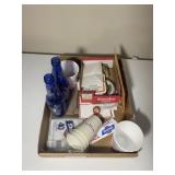 Flat of Misc. Beer Advertising