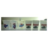 Stack of Plastic Beer Cups