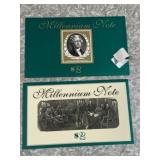 $2 Millennium Note