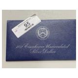 1972 Eisenhower Silver Dollar