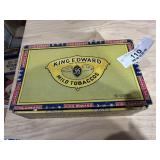 Cigar Box of Rolled Pennies