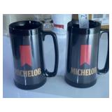 2 Michelob Beer Mugs