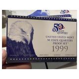 Three United State 50 State Quarter Proof Sets