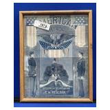 Framed American Patrol Poster