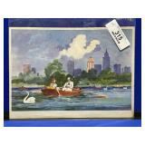 Vintage 'Sailor's Holiday' Print