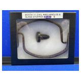 Civil War Handles & Glass Stopper