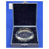 Crystal Paperweight For Year of 2000