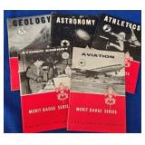 5 Boy Scout Merit Badge Books