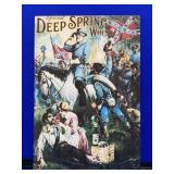 Special Deep Spring Whiskey Advertisement Sign