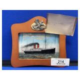 Framed Ship Picture