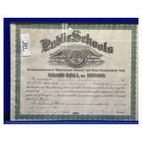 Framed Grand Roll of Honor Certificate