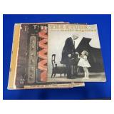 5- Vintage 'The Etude' Music Magazines