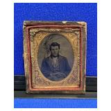 Tin Type of Man & Woman