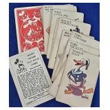 1930's Mickey Mouse Card Game