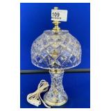 Small Glass Dresser Lamp