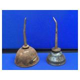 2 Vintage Oil Cans