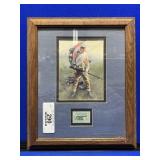 Framed Collectible Print & Stamp Set