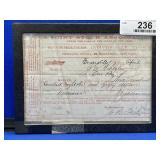 The Adams Express Company 1858