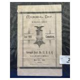 Memorial Day Oak Hill Cemetery Exercises