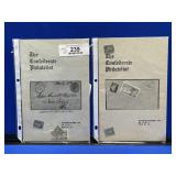 2 Confederate Philatelist Stamp Books