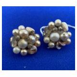 Vintage 1930's Clip-on Earrings