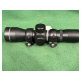 4x30 Rifle Scope w/Rings
