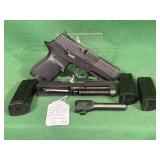 SIG P-250 Pistol w/Extras, 40 S&W
