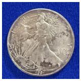 1991 UNC ASE Silver Dollar